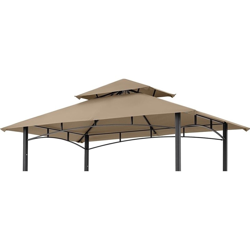 Replacement Gazebo Canopy Top UV Waterproof Polyester Fabric Outdoor Use