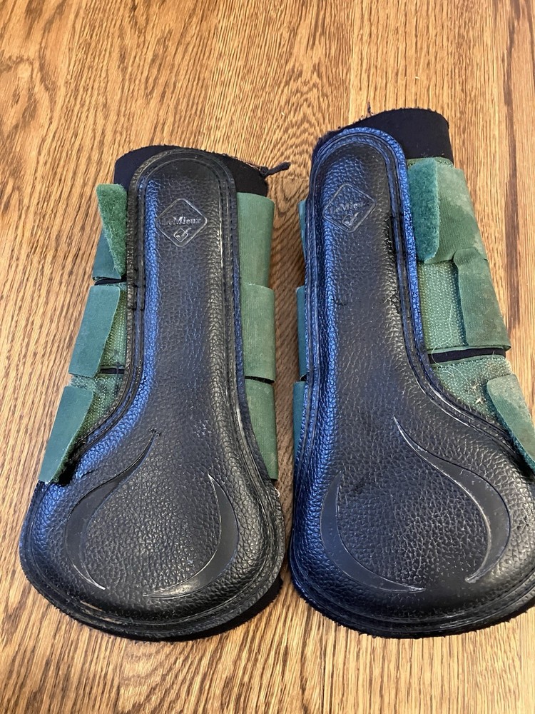 Lemieux Grafter Brushing Boot Size Large- Hunter Green