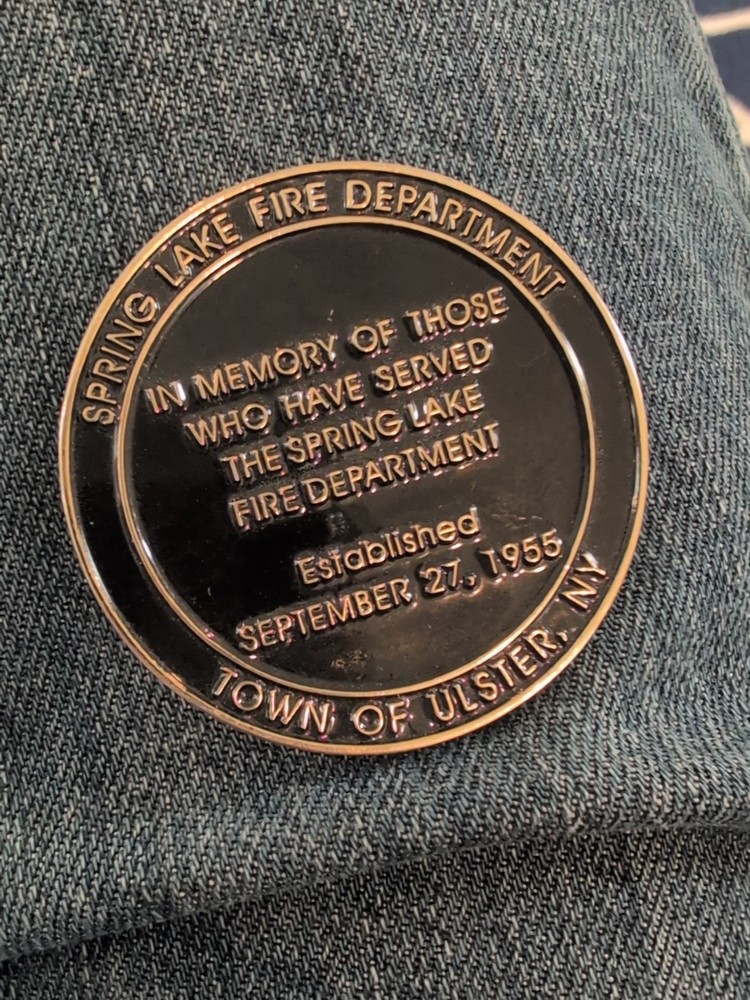 Spring Lake Fire Dept 60th Anniversary Challenge Coin