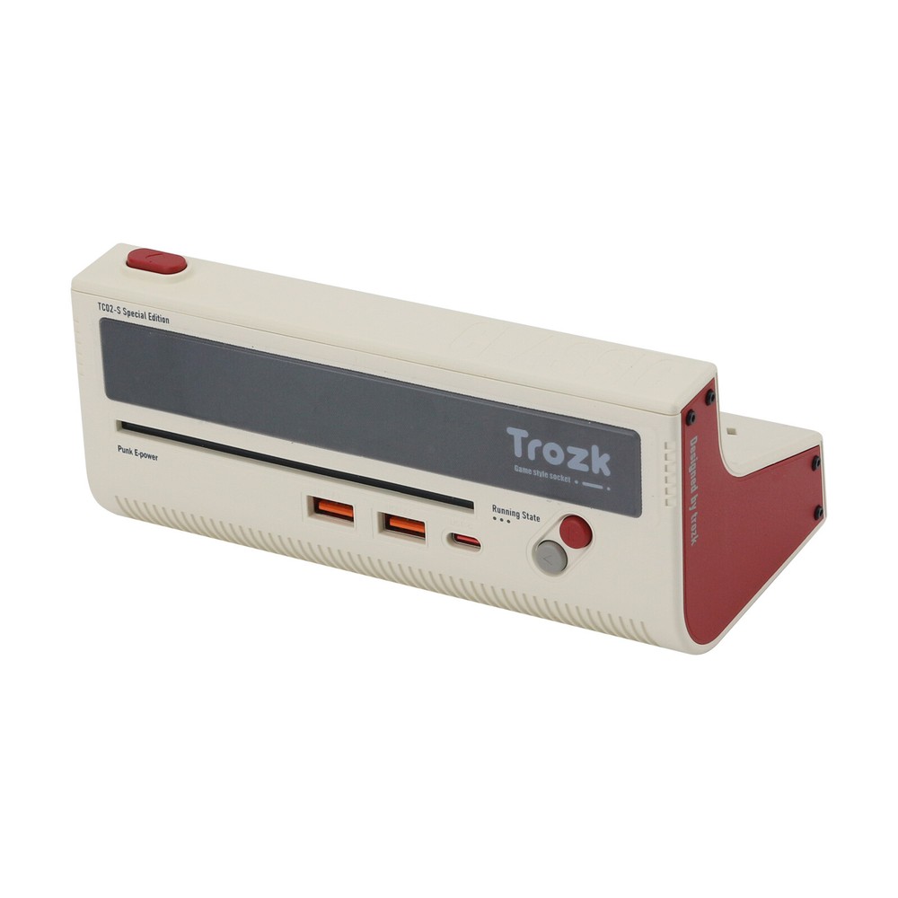 TC-02 Game Style Power Socket 20W Fast Charging Socket Multi-function for Trozk