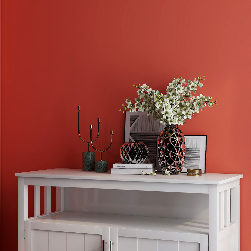 For Kitchen/Living Room Storage Sideboard & Buffet Server Cabinet White