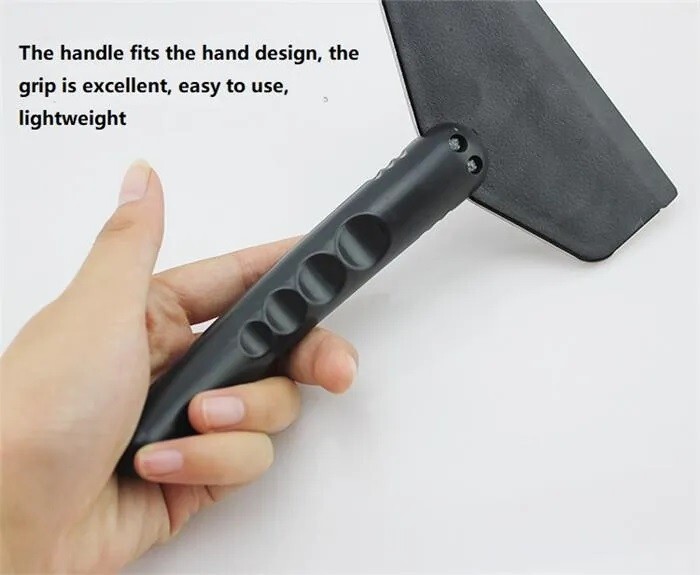 Stainless Steel Snow Shovel Scraper - Versatile Car Deicing Tool 2pcs