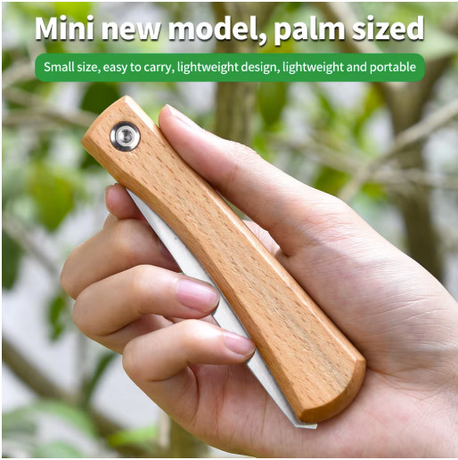 Folding Pull Saw Mini Hand Saw Woodworking Flush Cut Tool