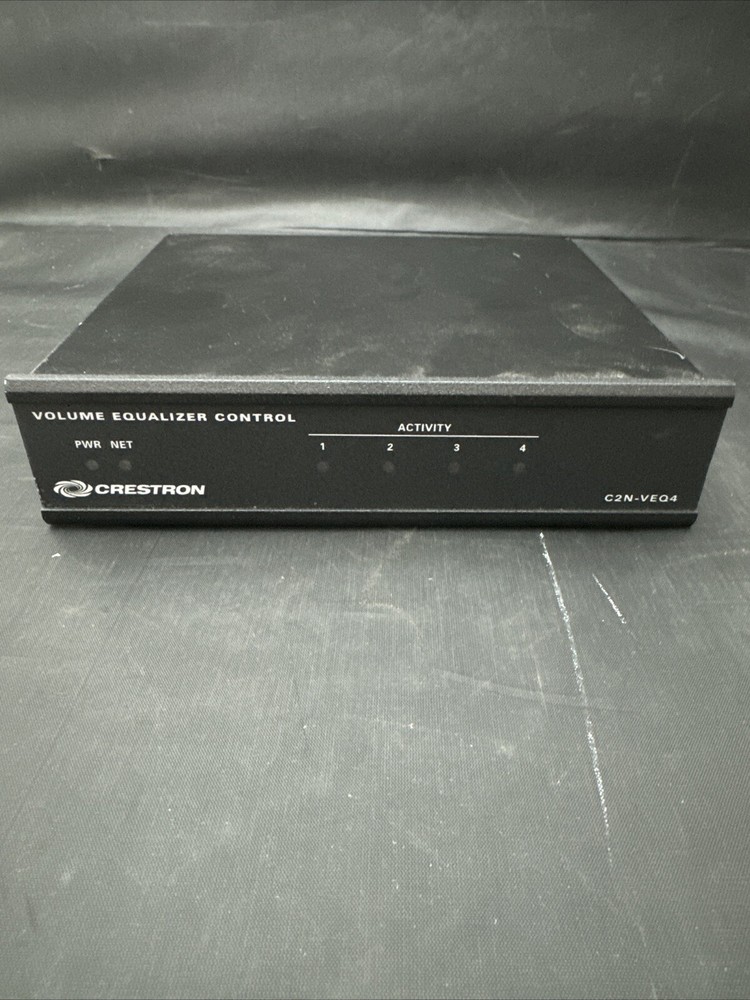 Crestron C2N-VEQ4 4 Channel Volume Equalizer Control / no power adapter