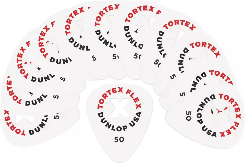Dunlop Tortex® Flex™ X Pick .50mm - 12 Pack