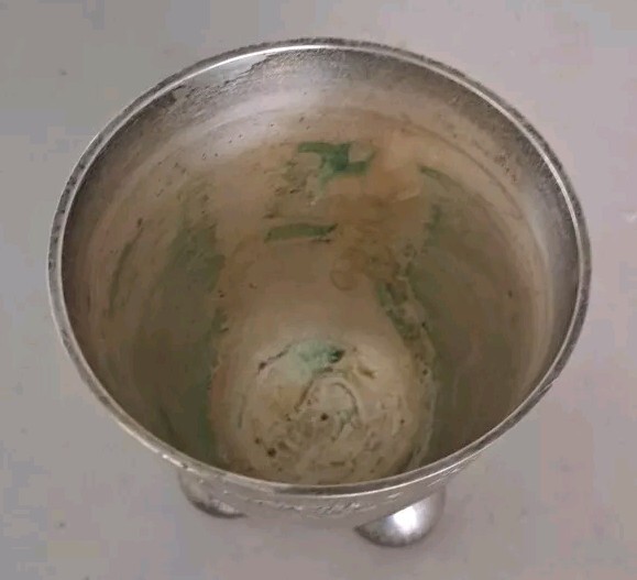 Millennium 2000 Silver Plate? Cup.