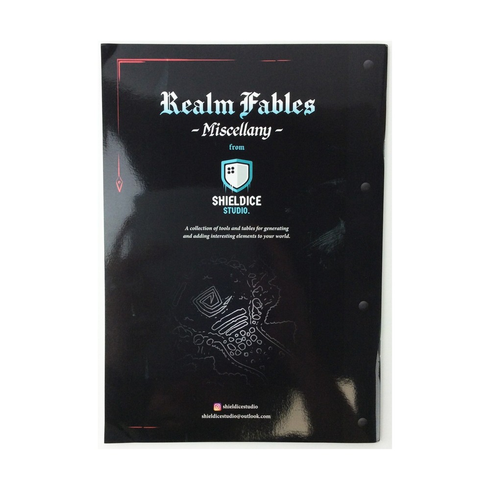 Shieldice Studio RPGs Realm Fables - Miscellany VG+