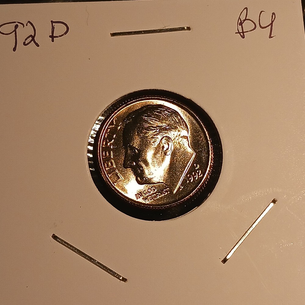 1992 D Roosevelt Dime BU