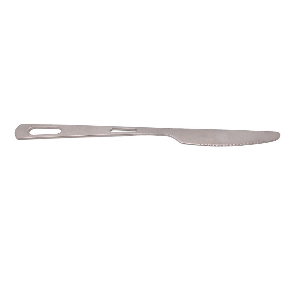 Titanium Utensils Outdoor Camping Tableware Portable Flatware prep Backpacking .