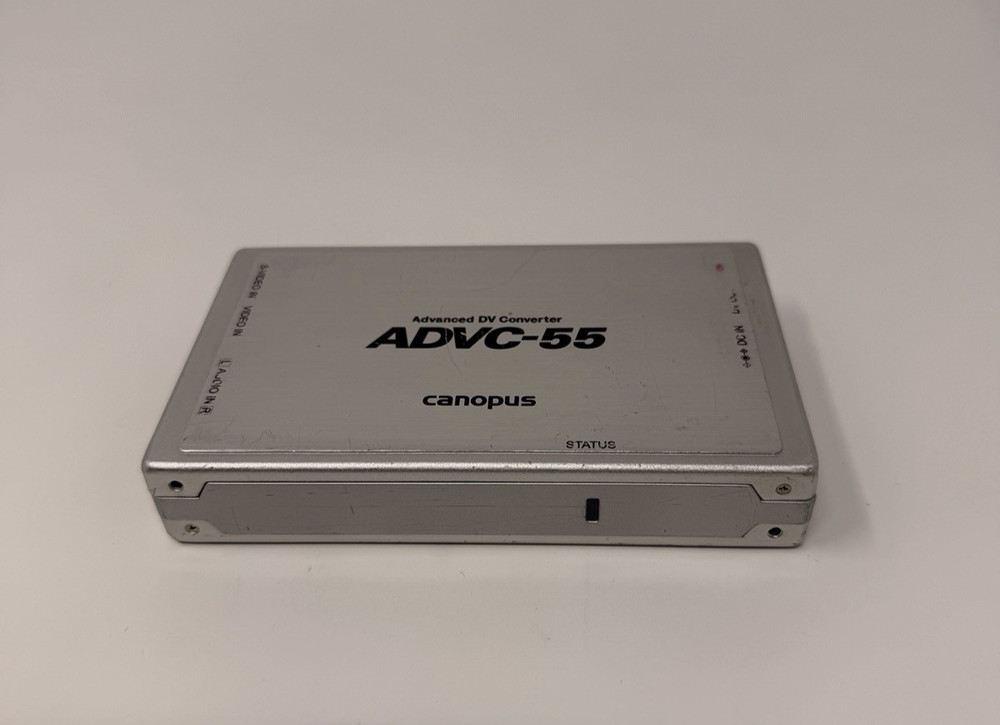 Canopus ADVC-55 Advanced Digital Video DV Converter TESTED