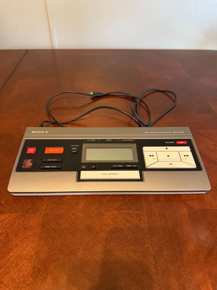 Sony RM-E100V Video Editing Controller