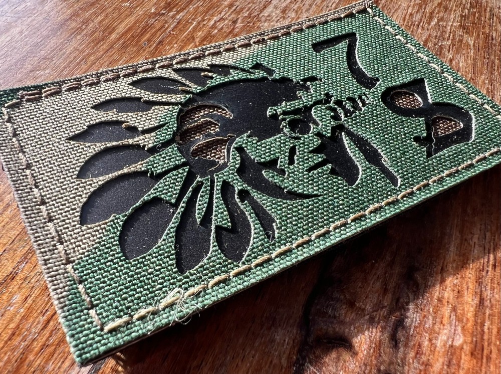 One7Six "Comanche Quads" Lasercut M81 Woodland Variant Patch