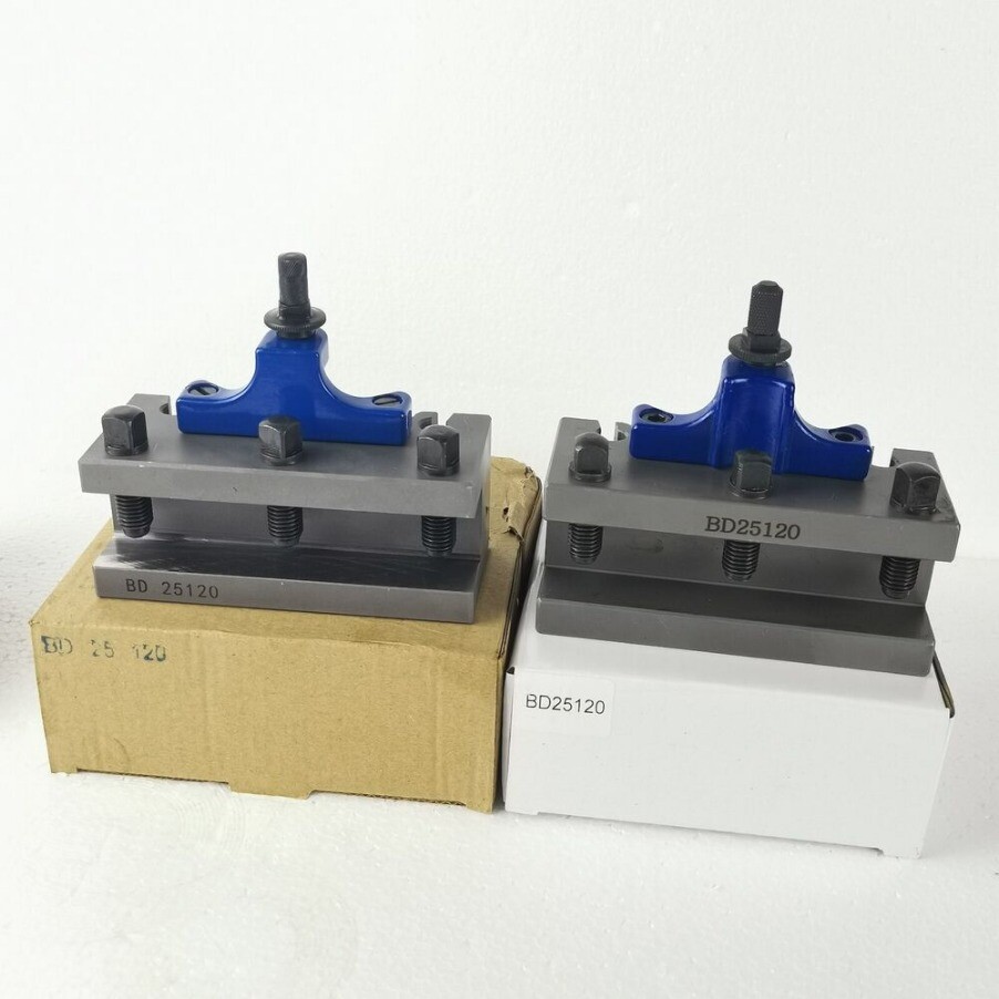 2PCS Fine Ground BD25120 Turning Tool Holder 4 B Multifix Quick Change Tool Post