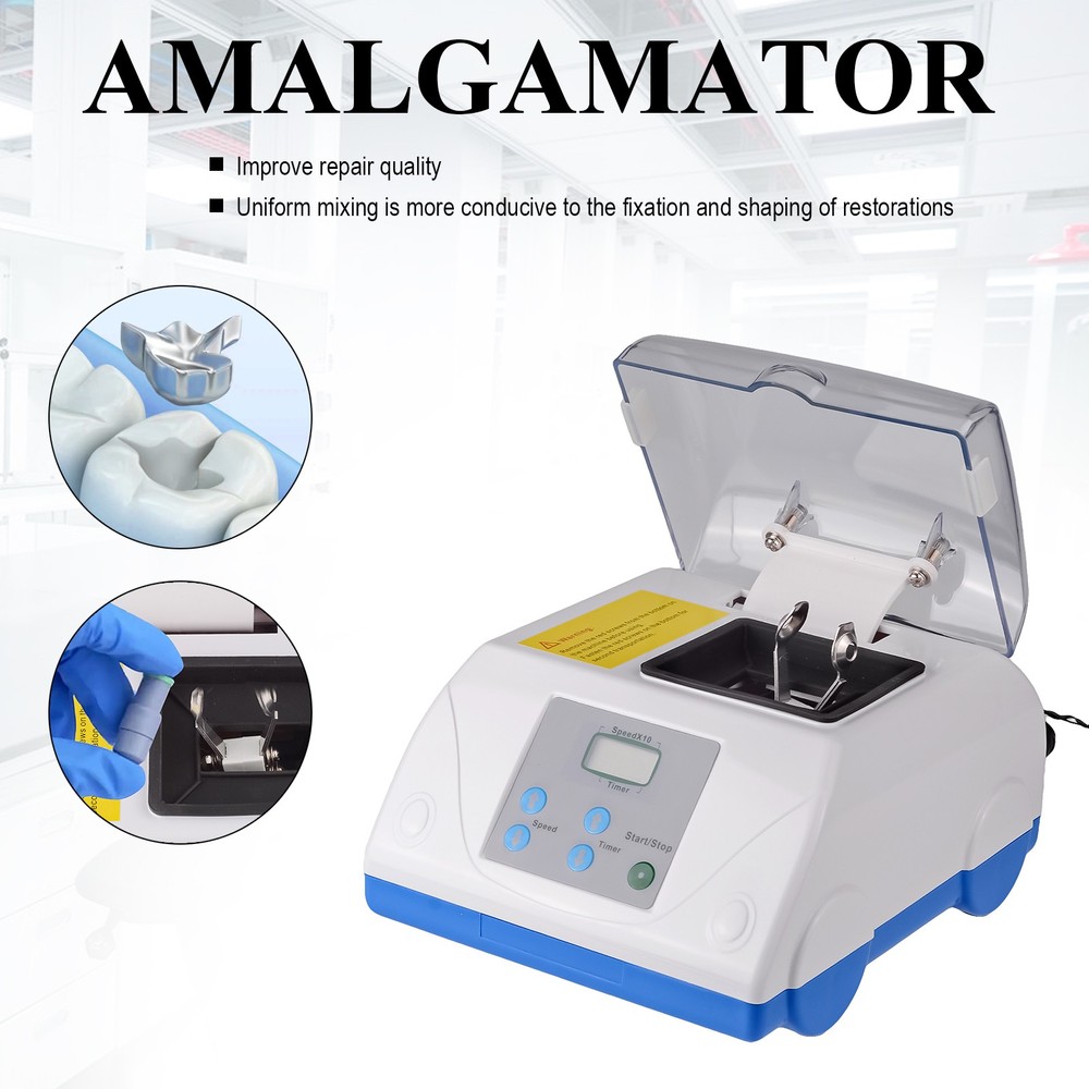 G8 Digital Dental Amalgamator High-Speed Amalgam Capsule Mixer & Blending Unit