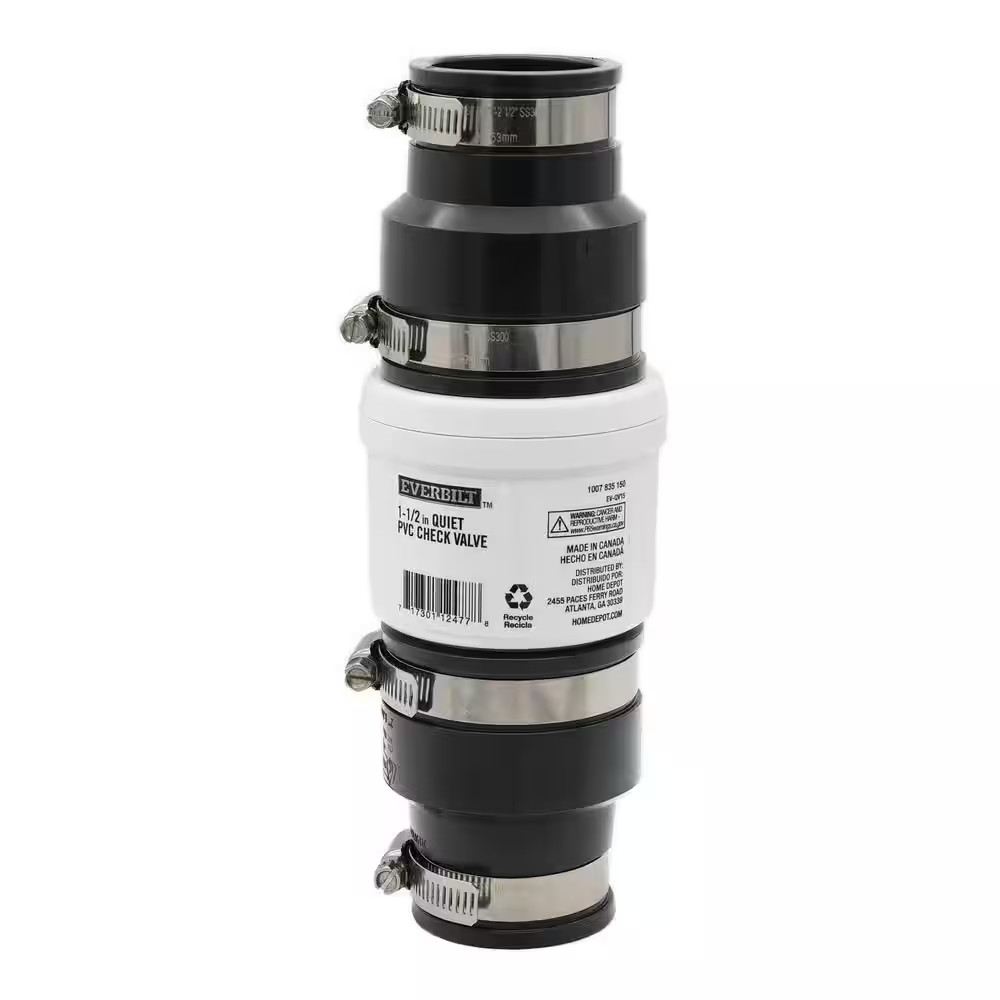 1.5 In. Quiet PVC Check Valve