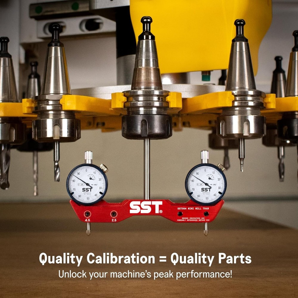 Regular Mill & Lathe Tramming System,Tram,Align,& Square for Machine Calibration