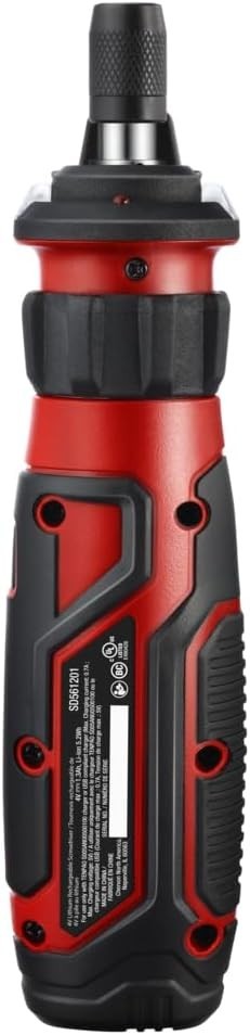 SKIL Rechargeable 4V Cordless Screwdriver with Circuit Sensor Technology, Includ