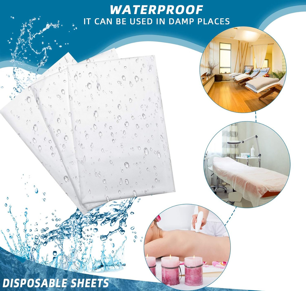 20 fundas desechables para cama de spa