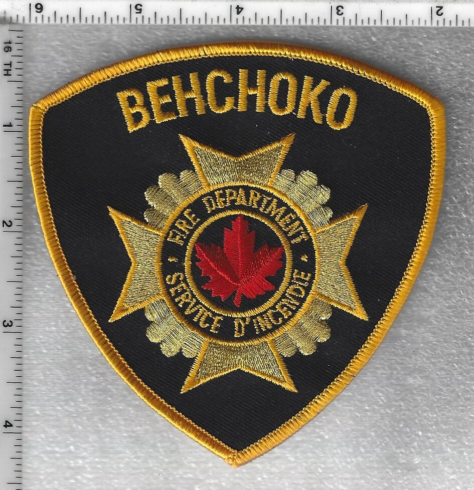 Behchoko Fire Department  (Northwest Territories, Canada)  Shoulder Patch