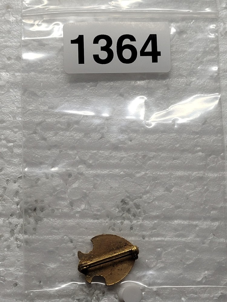 FRATERNITE HAT LAPEL PIN PIN BACK USED (M1364)