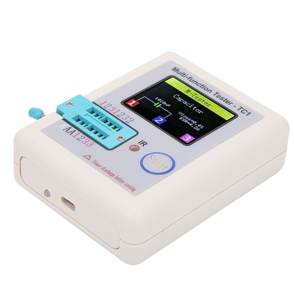 1.8" TFT Screen Multi-function Transistor Tester LCR-TC1 For Capacitor Diodes