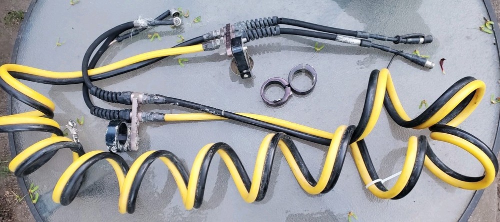 TOPCON Machine Control Cable GRADER DOZER Mast Pole Mount Wire Coil Harness