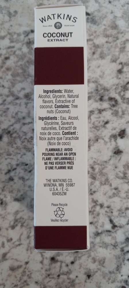 Watkins Coconut Extract 2 fl. oz.