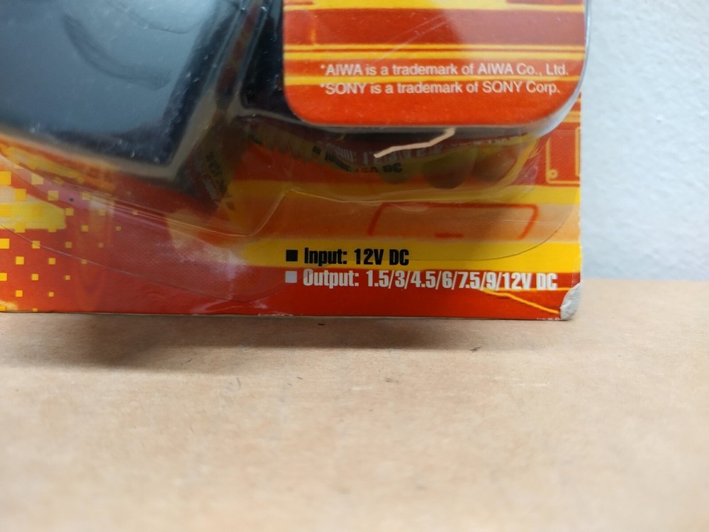 JWin Regulated DC Car Converter with 6 Interchangeable Plugs & Voltage Selector