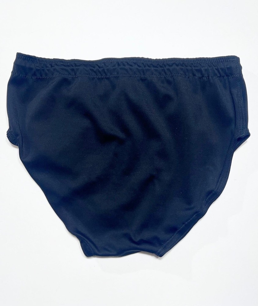 Red Leather Bull Pro Wrestling Trunks L