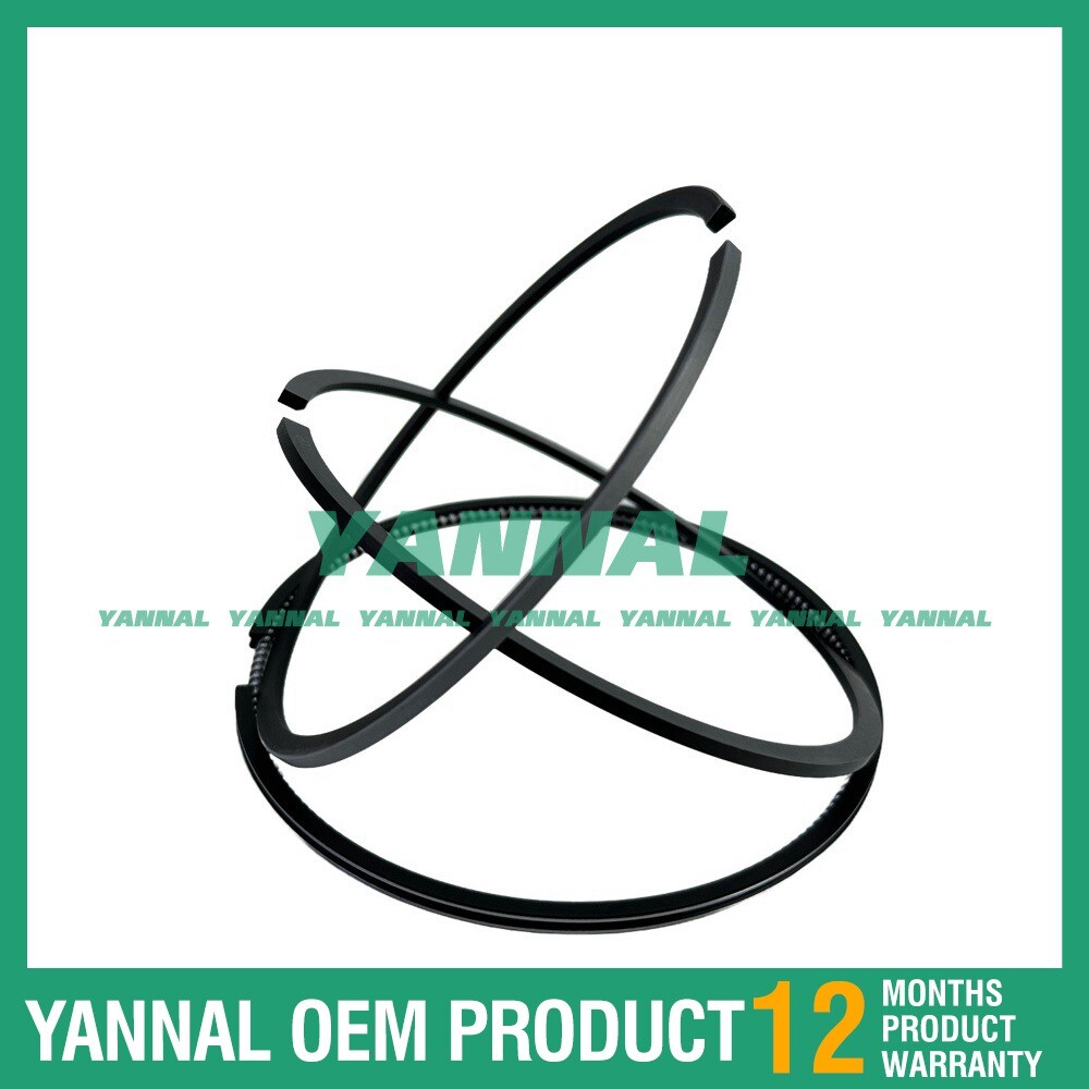 4PCS Part Number RE55512 Piston Ring STD Size For John Deere 4045 Engine