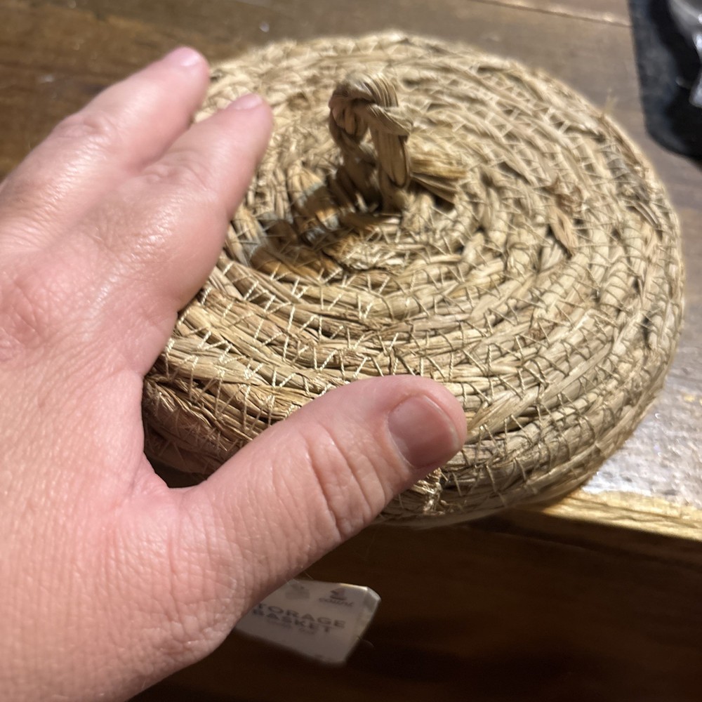 Small Storage Baskets Blue