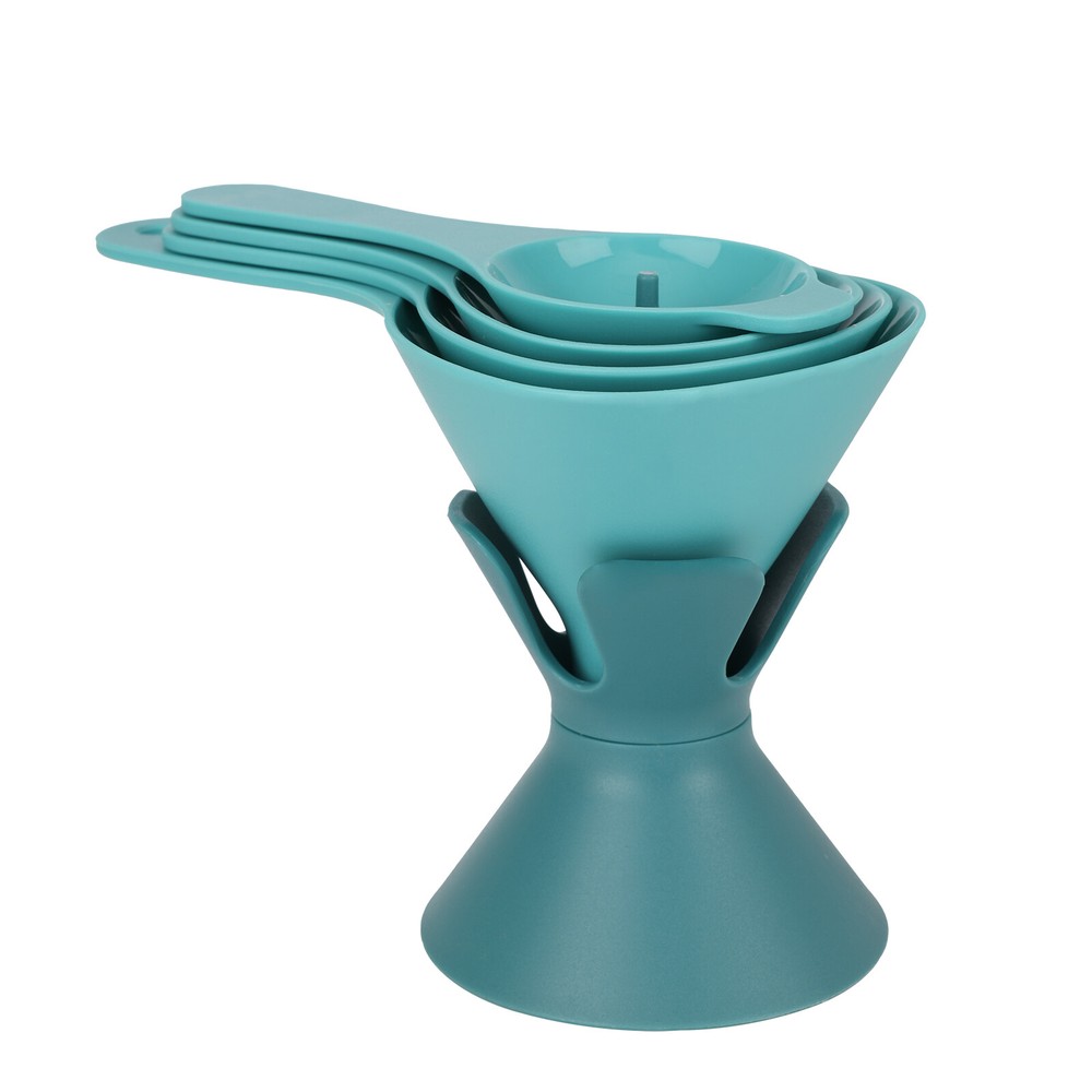 6PCS Kitchen Funnel Set with Detachable Strainer Filter & Egg Separator BPA-Free