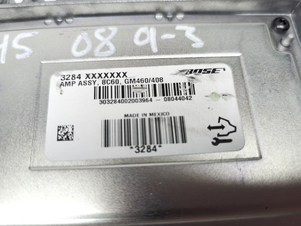 2009-2011 Saab 9-3 Bose Audio Amplifier Amp Module 265283