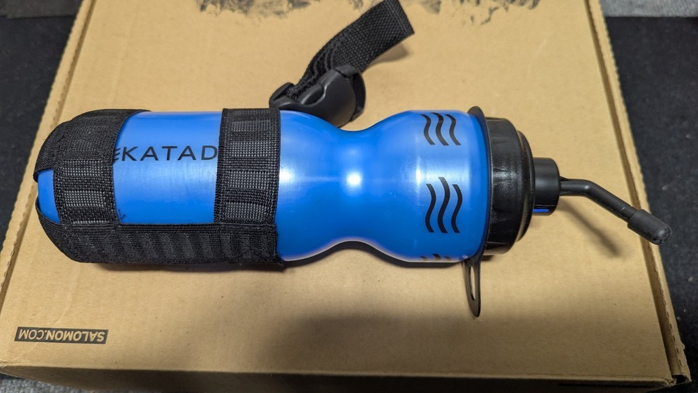 Katadyn Micro Microfilter Bottle with MICROFILTER BLUE | Never Used