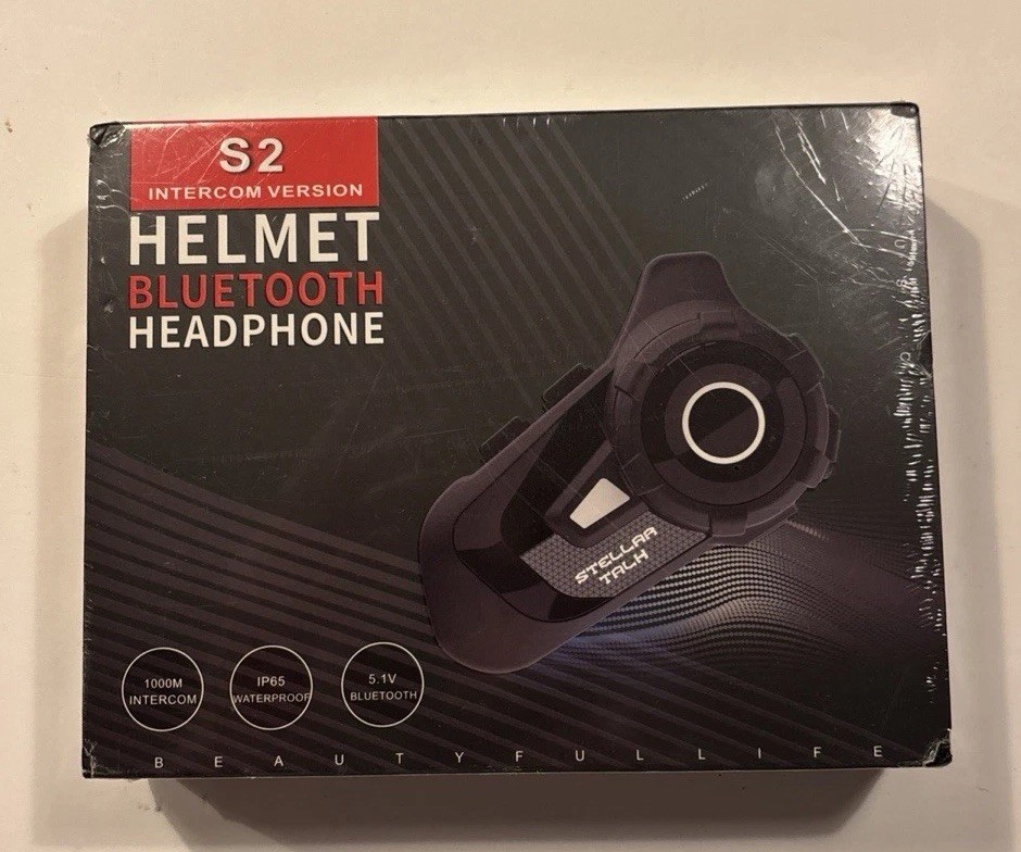 Stellar Talk-S2 Motorcycle Helmet Wireless Bluetooth Headset