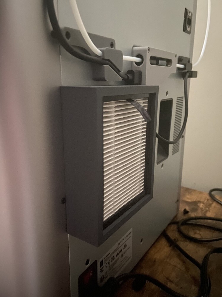 Bambu Lab HEPA Filter Frame STL