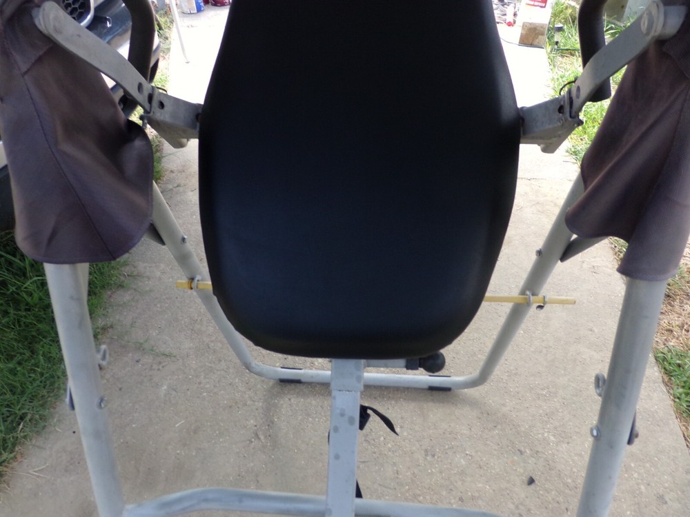 Fitness Reality Inversion table for back pain relief.