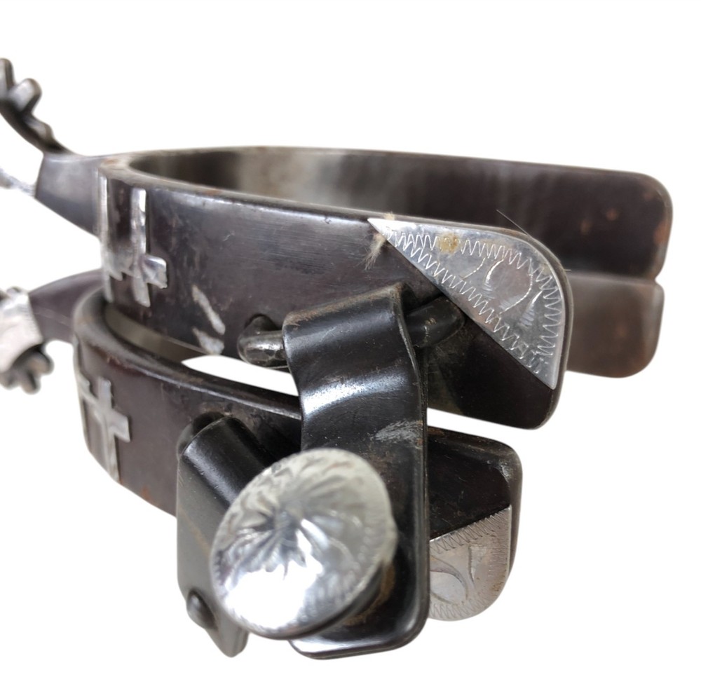 Brass Spurs - Cowboy Collection 3 Cross