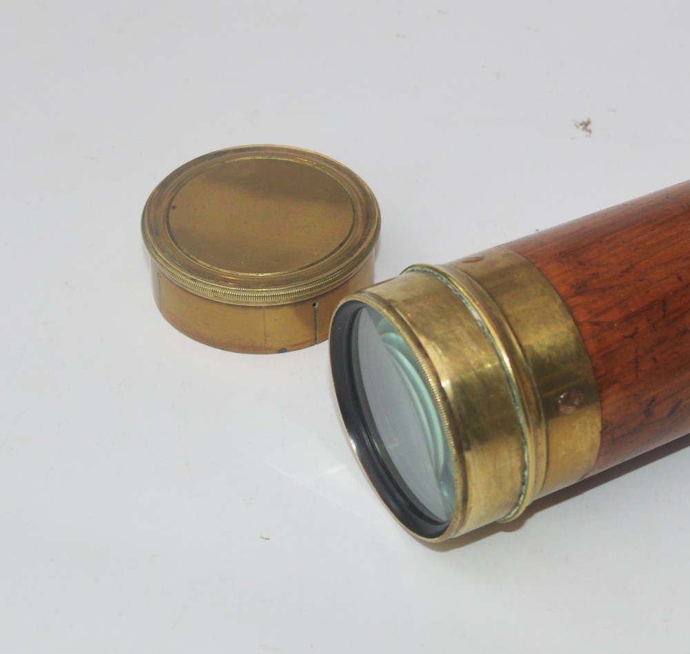 Four draw signed telescope.