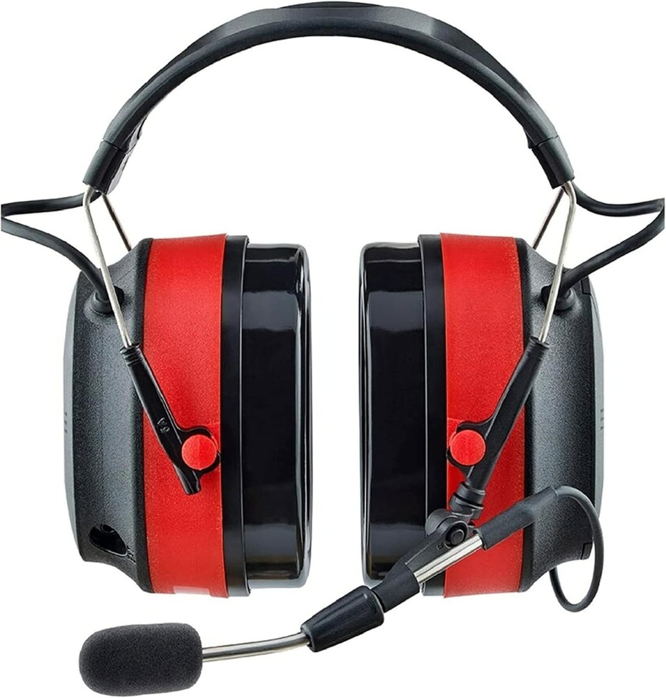 3M Pro-Comms Electronic Hearing Protector, Wireless Pro-Comms, Black/Red