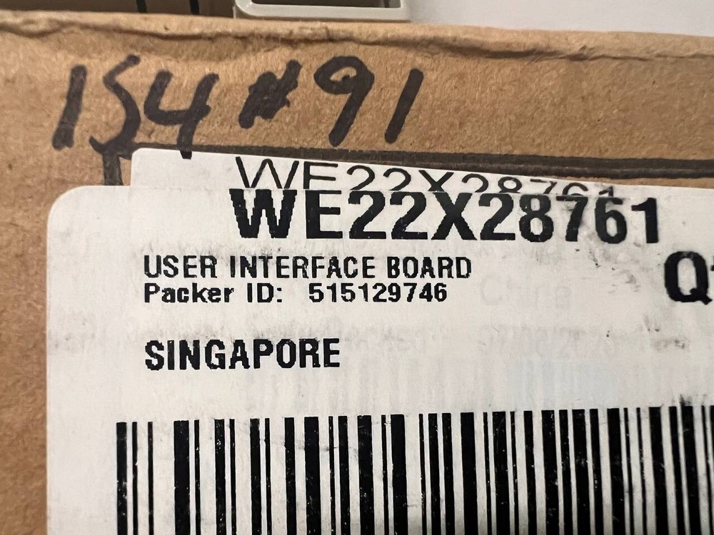 GENUINE OEM GE User Interface Board WE22X28761