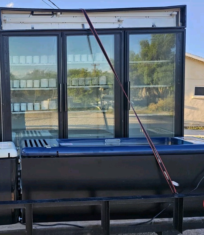 Commercial 3 Glass Door Refrigerator