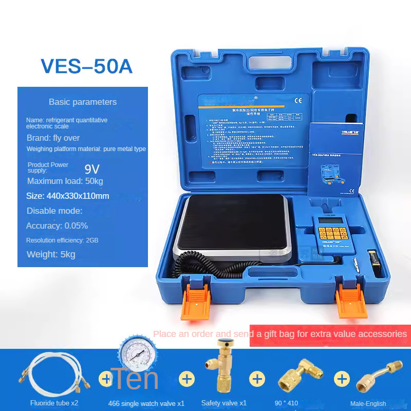 Refrigerant Electronic Scale Quantitative Fluoridation Electronic Scale Tool