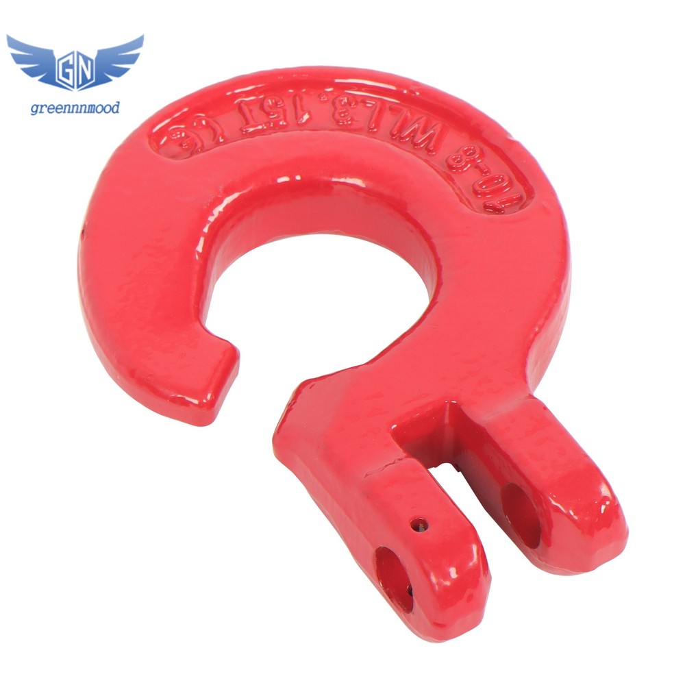 2 Pack 3/8" Logging Chain Choker Hook G80 3.15 Tons 6900 Lbs Working Load Limit