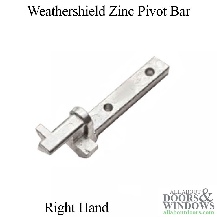 Weathershield Visions 3000 Right Hand Pivot Bar - Window Hardware