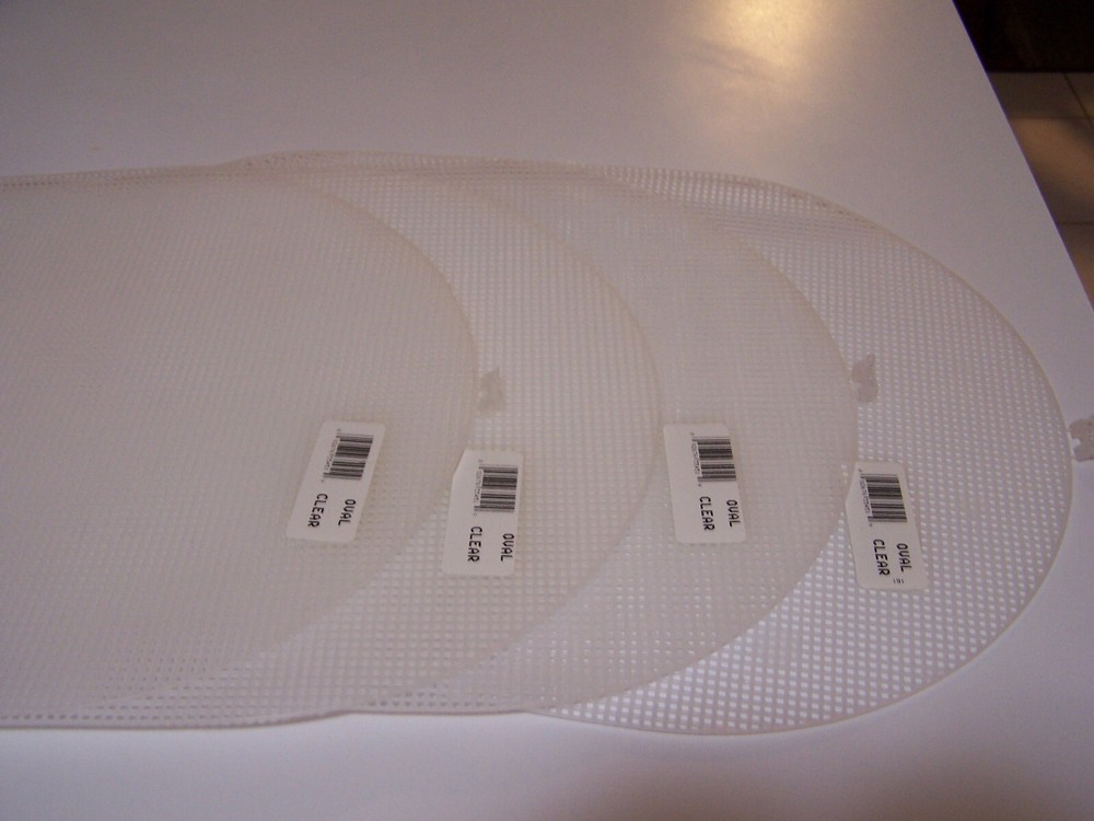 ( 4 ) OVAL PATTERN FOR KNITTING 16 14CH BY 12 INCH