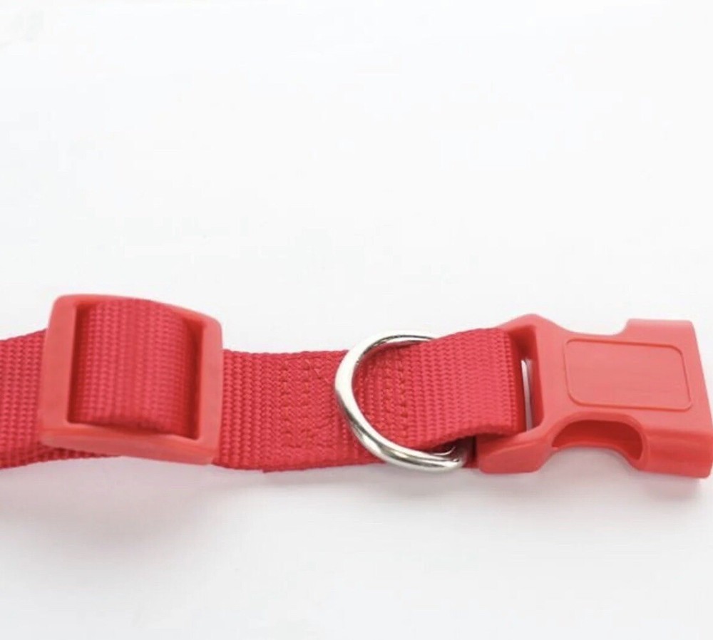 Medium/Large-Sized Pet Adjustable Collar,14”-20”,Red
