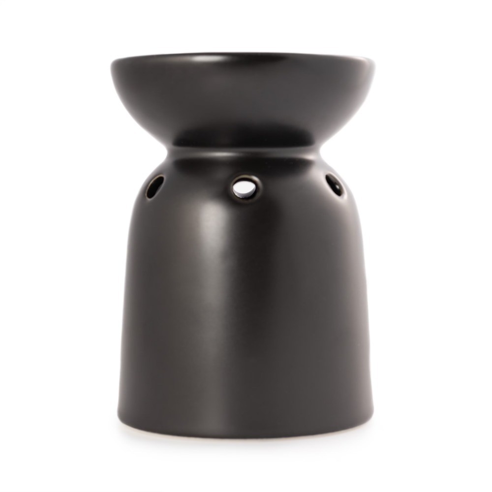 Ceramic Tealight Warmer, Black, 1 Pc