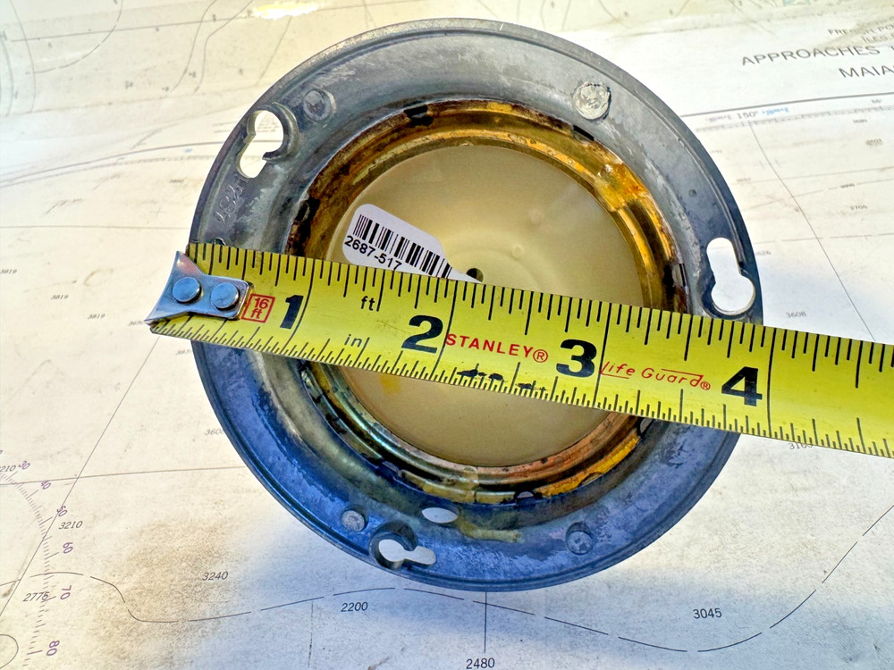 airguide model 68 small sailboat compass