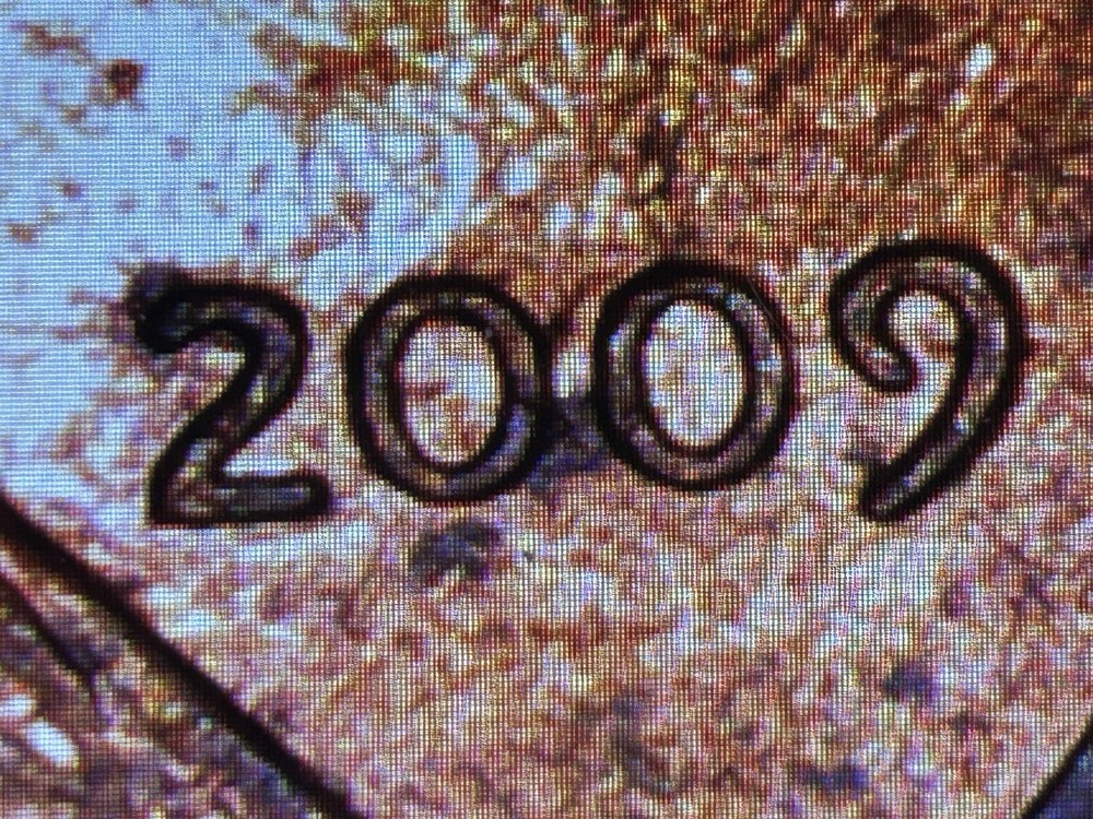 2009 Lincoln Cent Series Penny DD On Reverse